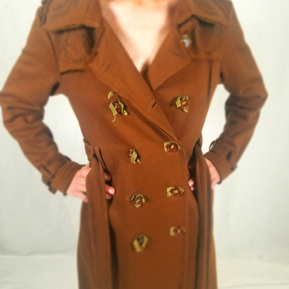 Brown  Trench Coat
